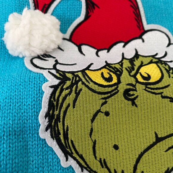The Grinch Dr. Seuss Holiday Sweater Pet Christmas Dog Apparel Size X-large Xmas - Picture 4 of 5